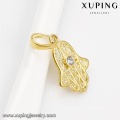 32003 xuping pendentif main bijoux en or 14k or fashion